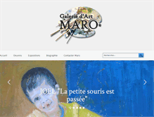 Tablet Screenshot of maro-art.com